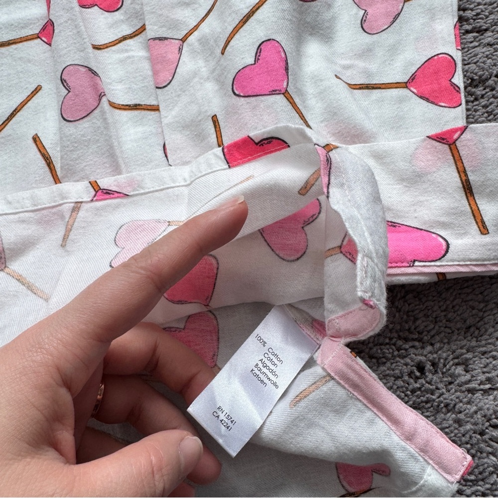 PJ Salvage Heart Print Pajamas Set - Picture 4 of 4